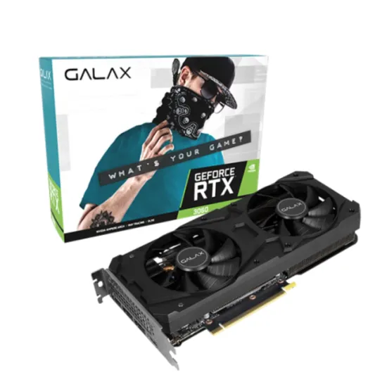 GALAX Graphic Card RTX 3060 12GB DDR6 (1-Click OC Feature)