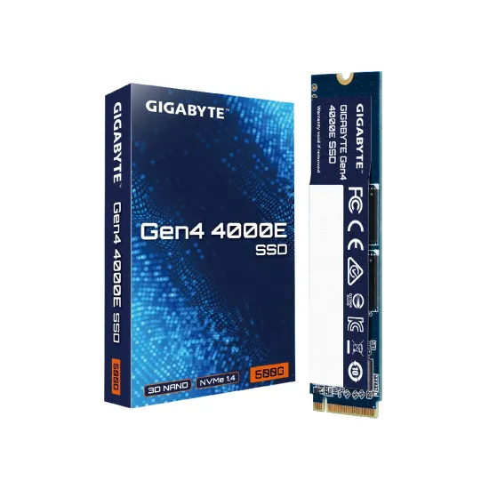 Gigabyte Internal SSD 500GB NVMe Gen4 (4000E)