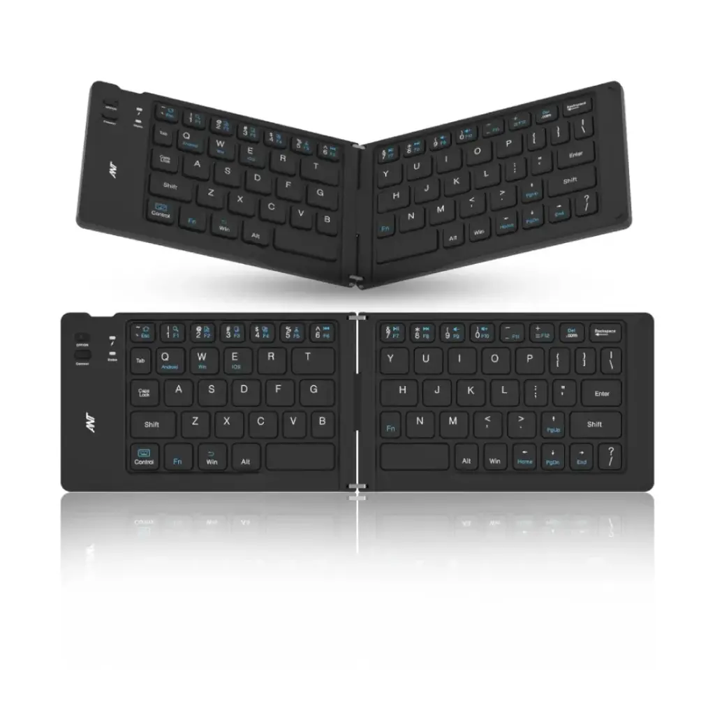 ANT Wireless Bluetooth Keyboard Foldable Ergonomic WK150