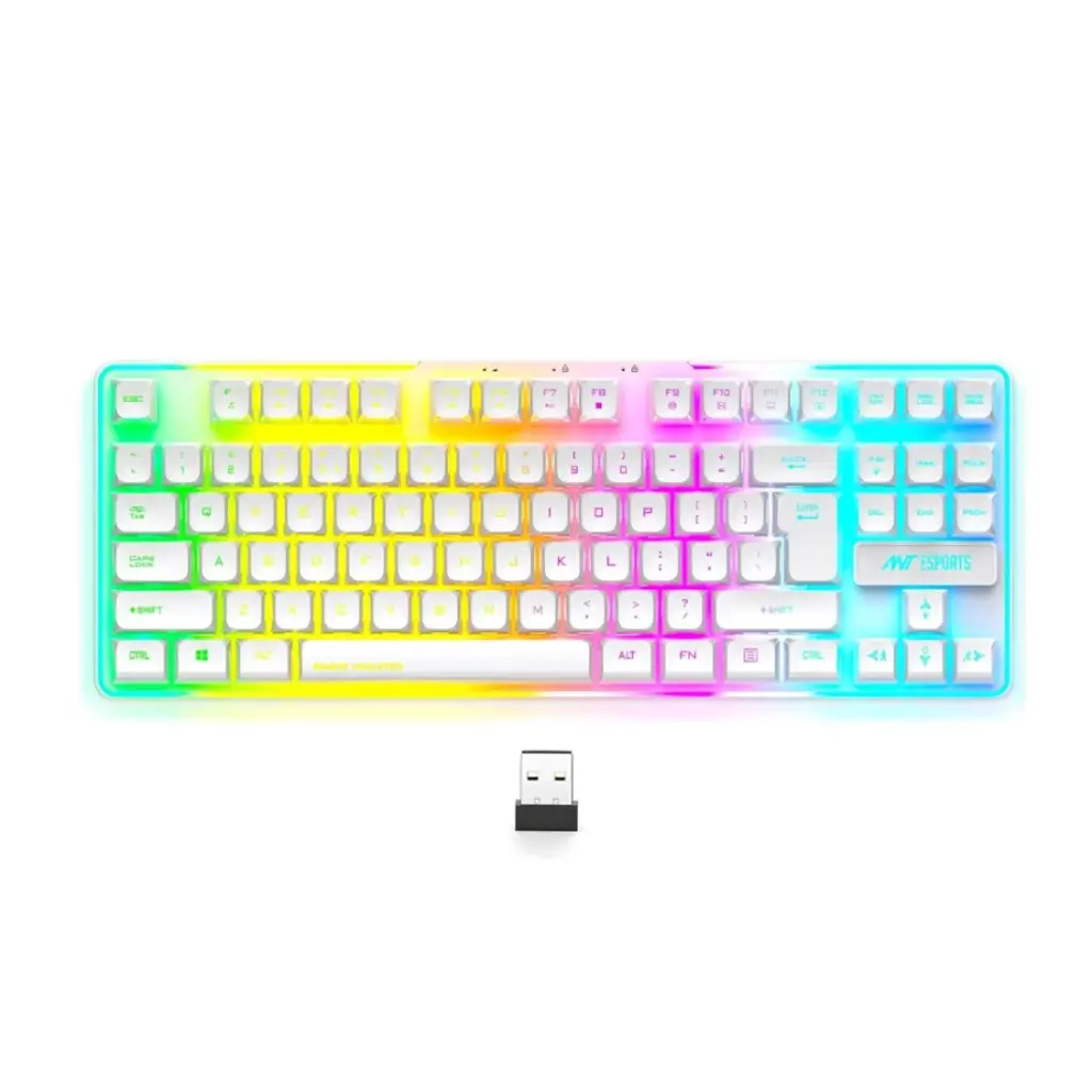Ant Esports Wireless Gaming Keyboard MK720 Pro V2 RGB