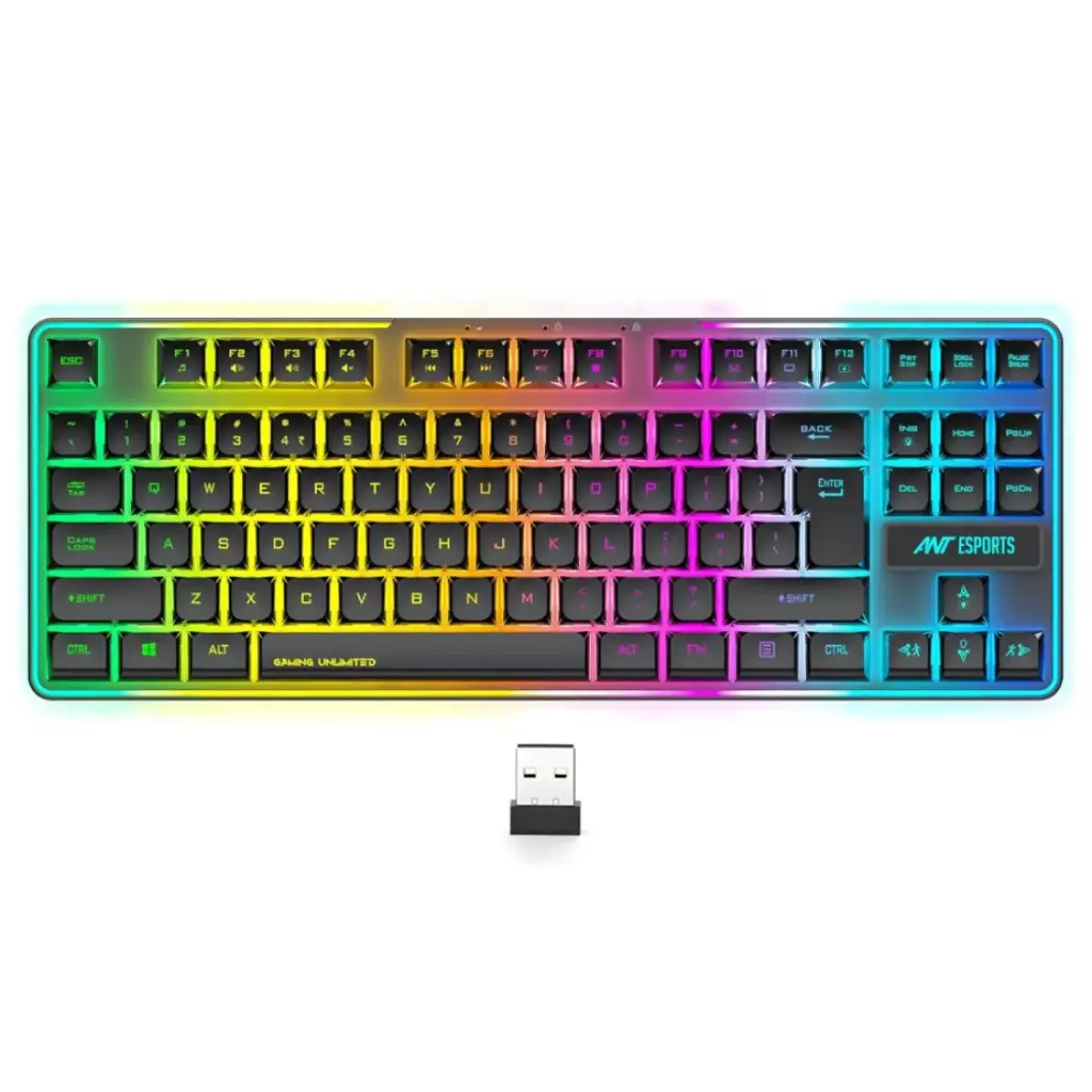 Ant Esports Wireless Gaming Keyboard MK720 Pro V2 RGB
