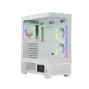 Ant Esports Gaming Cabinet Crystal X3 LCD (White)