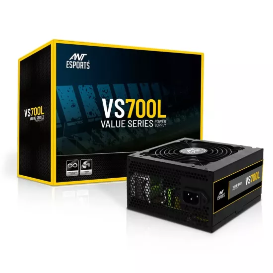 Ant Esports Desktop Power Supply 700w Value Series VS700L