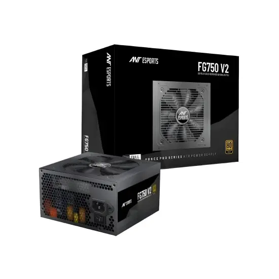 Ant Esports 750w 80 Plus Gold Gaming Desktop Power Supply FG750 V2