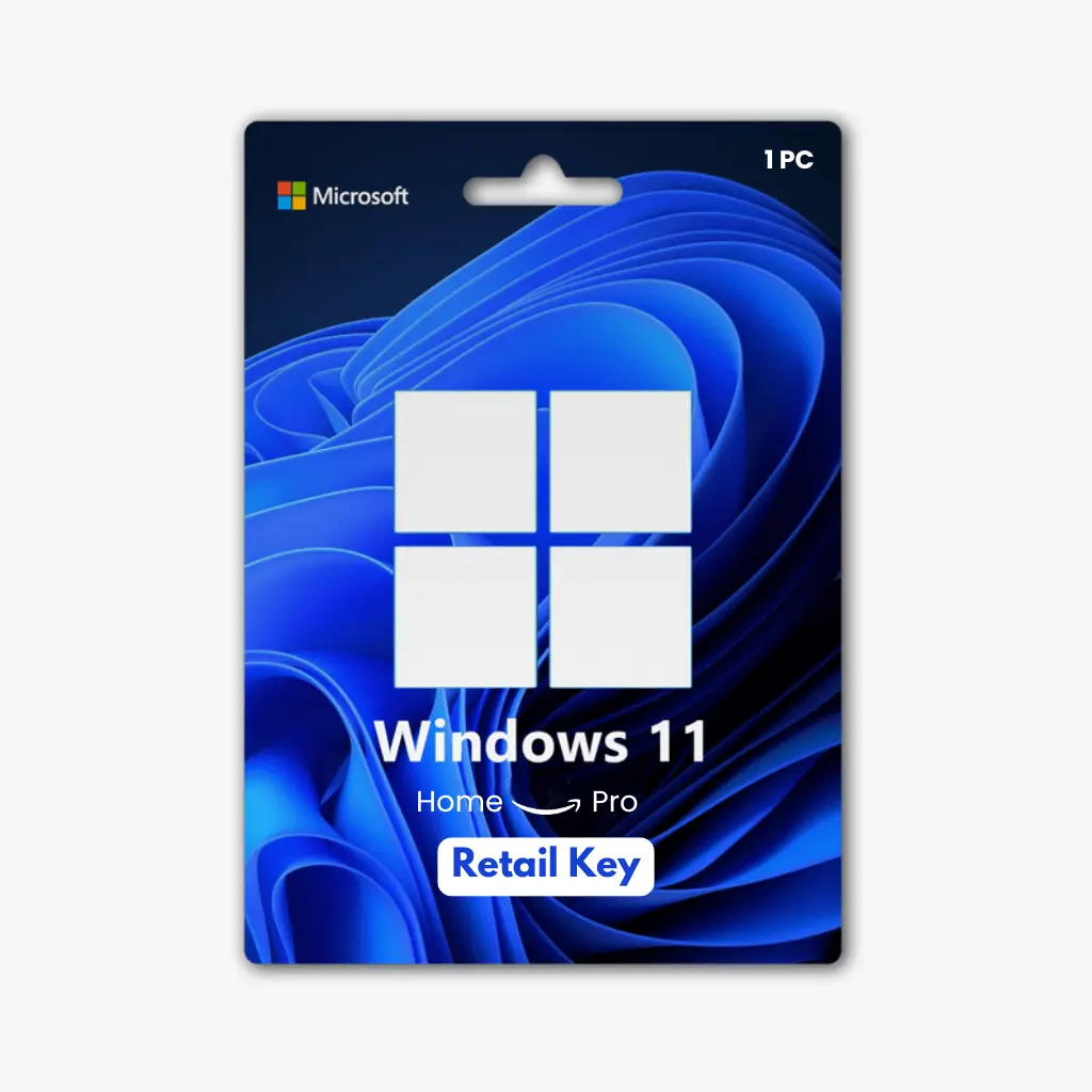 Windows 11 Home to Windows 11 Pro Retail key | Digital License