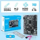 Foxin H310 DDR4 Motherboard For Intel 8th | 9th Generation with NVME