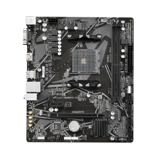 Gigabyte Motherboard For AMD A520M K V2 DDR4