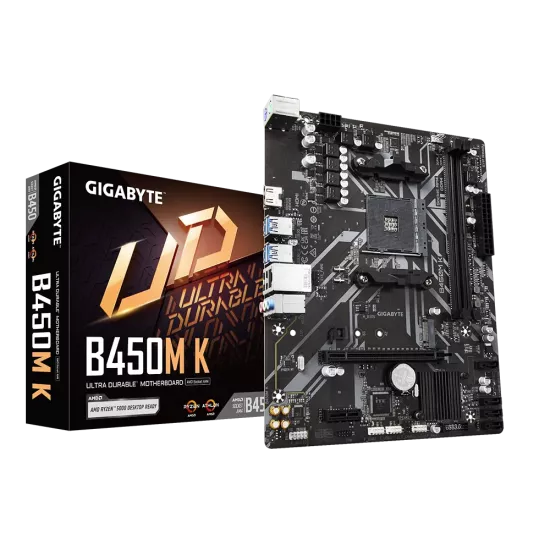 Gigabyte Motherboard for AMD B450M K DDR4 1st | 2nd | 3rd | 4th Gen