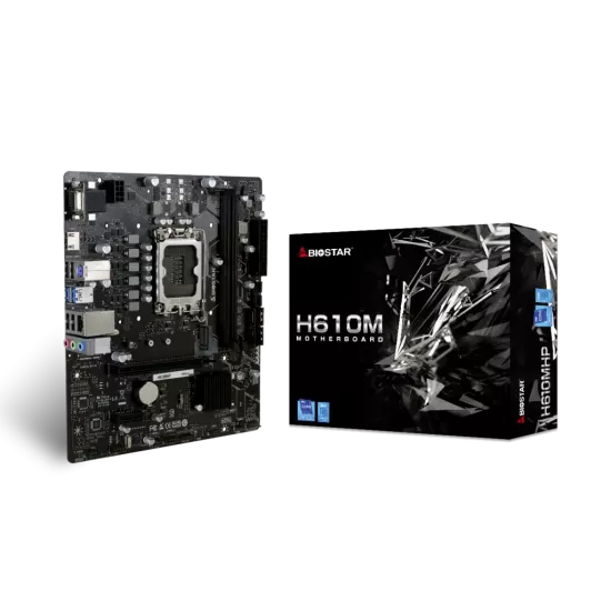 Biostar H610MHP DDR4 Motherboard For Intel 12th | 13th Gen