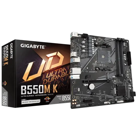 Gigabyte Motherboard B550M K DDR4 For AMD