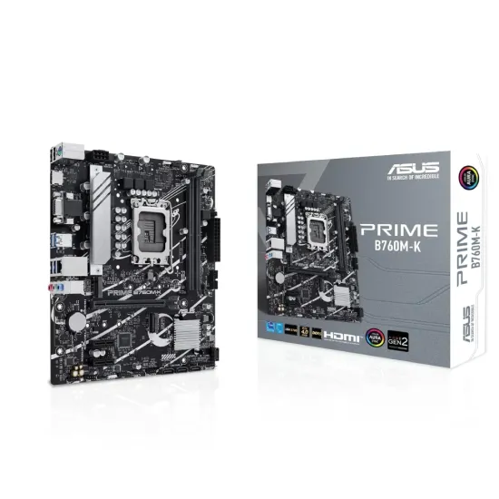 Asus Motherboard PRIME B760M-K DDR5 For Intel 12th | 13th | 14th Gen